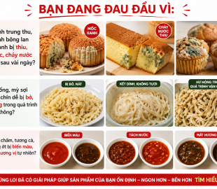 Giải Pháp Hỗ Trợ Bảo Quản Cho Bánh, Mì Và Nước Chấm