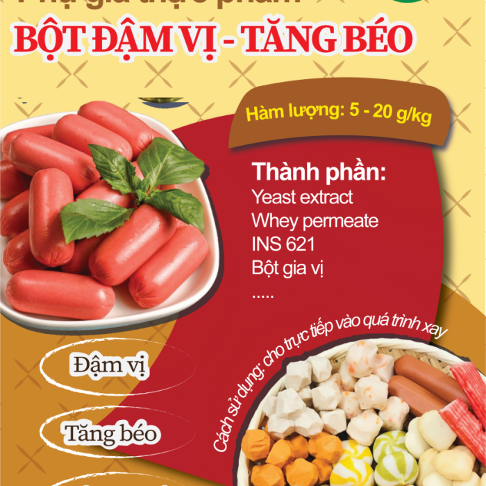Bột đậm vị - Tăng béo