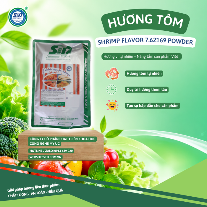 Hương tôm - Shrimp Flavor 7.62169 Powder